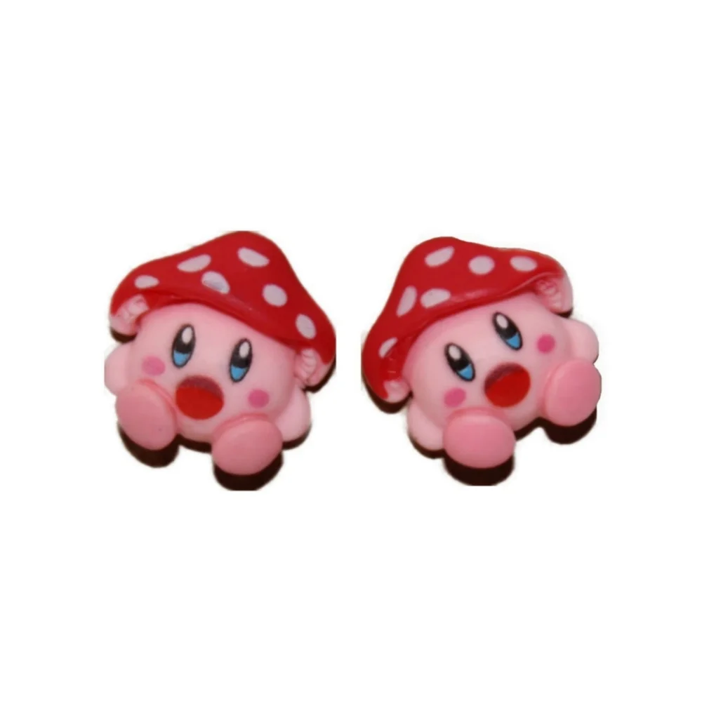 Video Game Kirby Mushroom Earrings - Picture 7 of 10